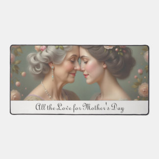 Timeless Love Between Mother and Daughter Desk Mat