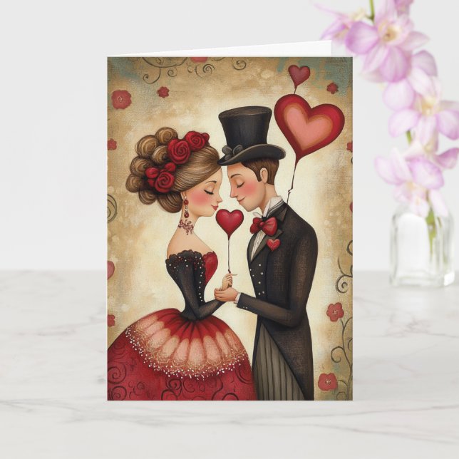 Timeless Love Card (Orchid)