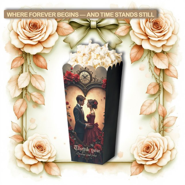 Timeless Love –Victorian Gothic Wedding Collection Favor Boxes (Creator Uploaded)