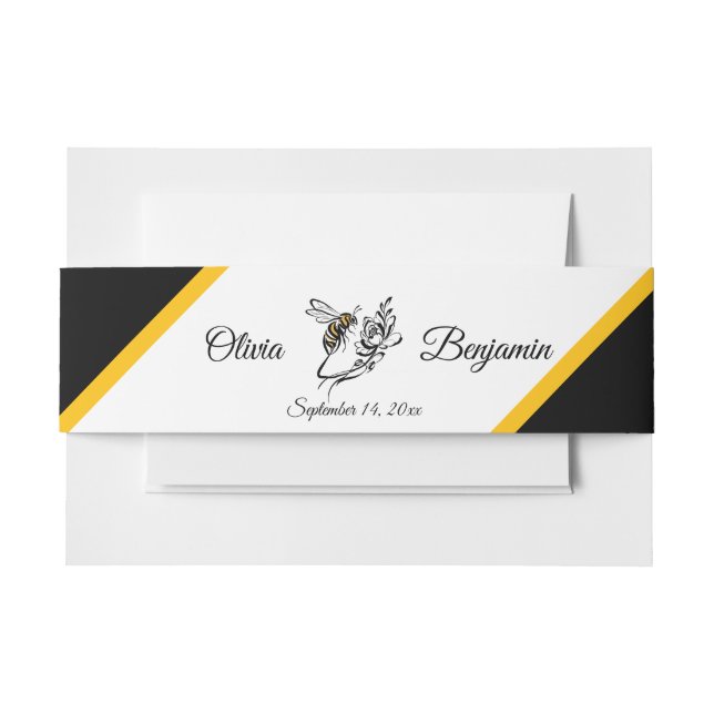 Timeless Luxury Bee Belly Band (Front Example)