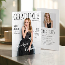 Timeless Magazine Cover Photo Graduation