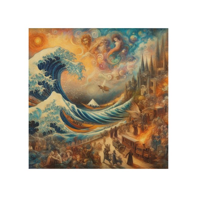 Timeless Masters' Dreamscape Wood Wall Art (Front)