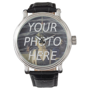 Timeless Moments Personalized Custom Photo Watch