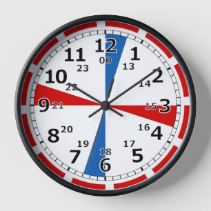 Timeless Nautical Elegance Radio Room Clock