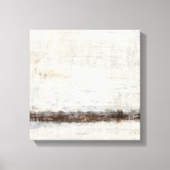 'timeless' Neutral Abstract Art Canvas Art by T30Gallery at Zazzle