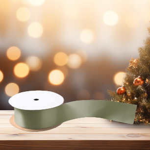 Timeless - Olive Satin Ribbon