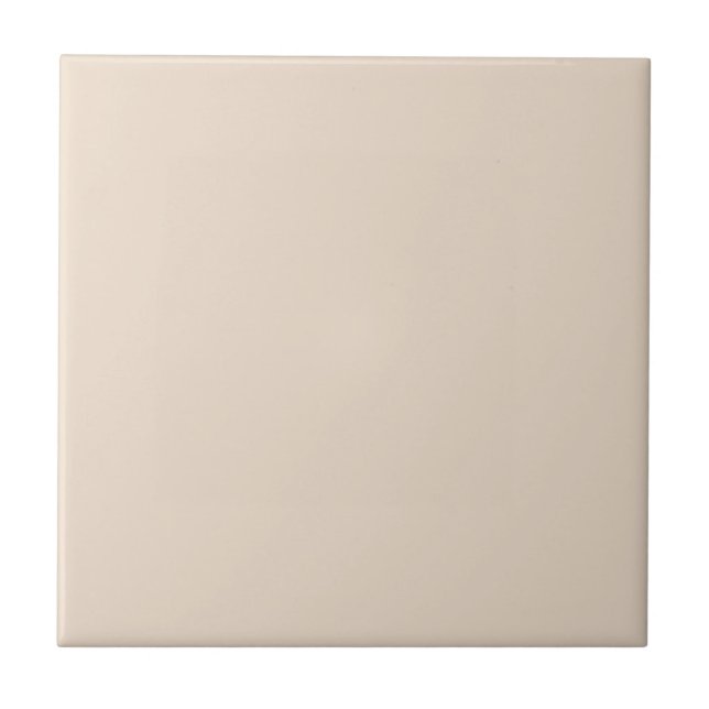 Timeless - Pastel Ivory Ceramic Tile (Front)