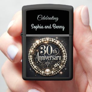 Timeless Pearl: 30th Anniversary Design Zippo Lighter