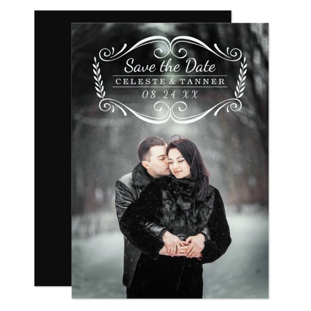 Timeless | Photo Save The Date Card