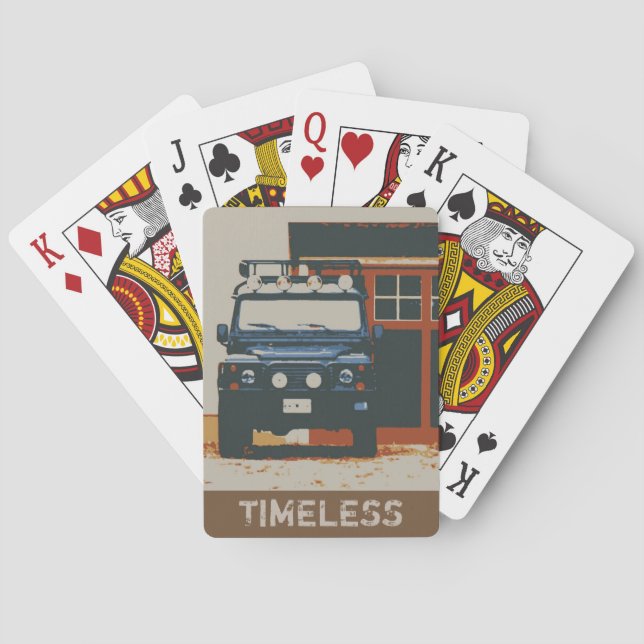 TIMELESS POKER CARDS (Back)