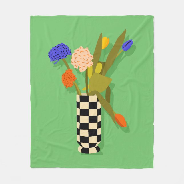 Timeless Pot Fleece Blanket (Front)