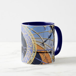 Timeless Prague Astronomical Clock /Czechia Mug