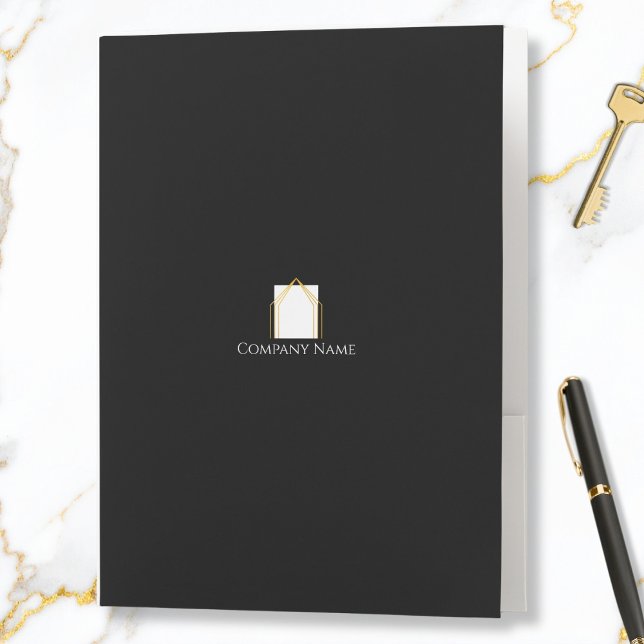 Timeless Professional Company Name Pocket Folder (Timeless Professional Company Name Pocket Folder)