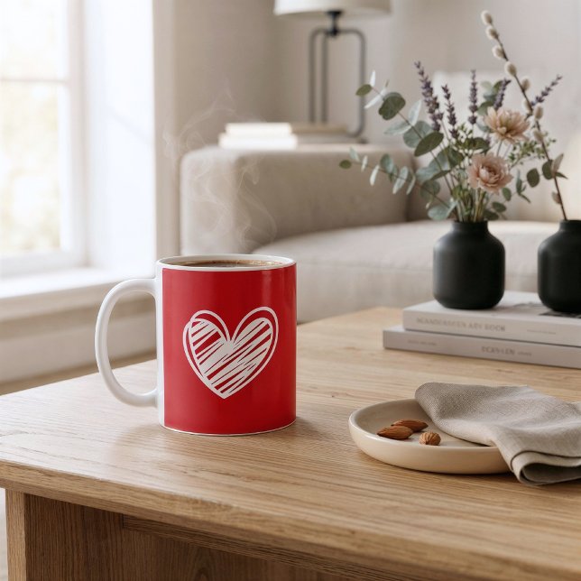 Timeless Red Heart Coffee Mug (Creator Uploaded)