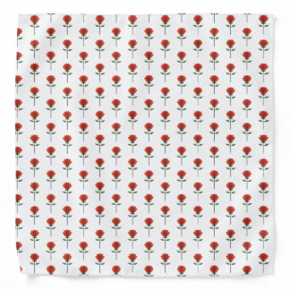 Timeless Red Rose Bandana