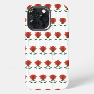 Timeless Red Rose iPhone 13 Pro Case