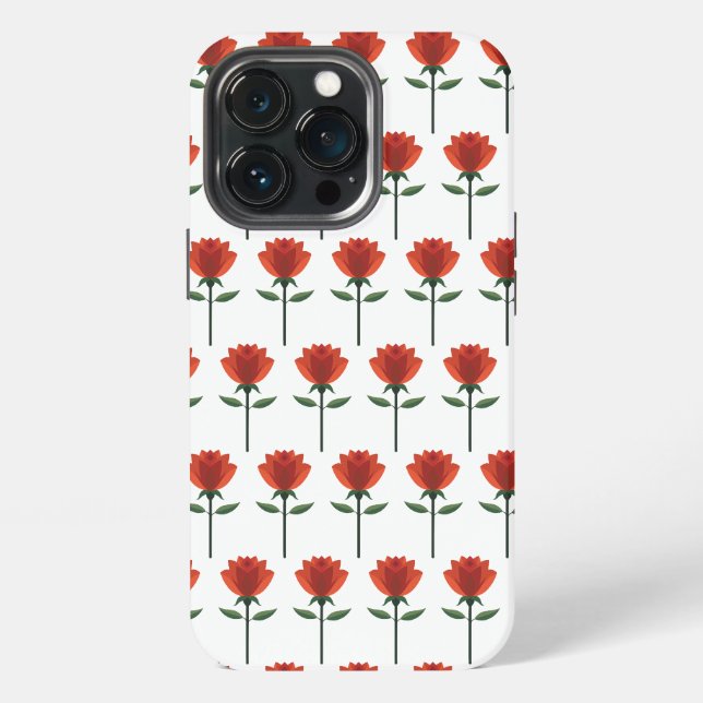Timeless Red Rose Iphone Case (Back)