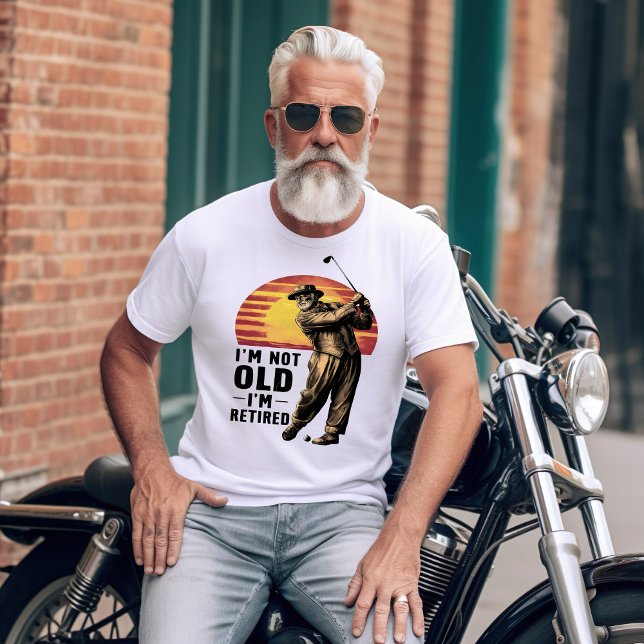 Timeless Retiree Golf Tee (Creator Uploaded)