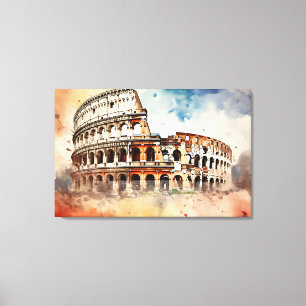 Timeless Rome, Italy Canvas Print