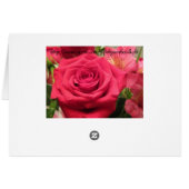 Timeless Rose Card (Back Horizontal)