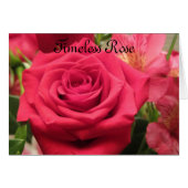 Timeless Rose Card (Front Horizontal)