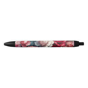 Timeless Rose Floral Charm Pen