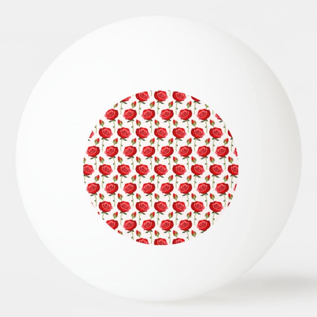 Timeless Rose Ping Pong Ball (Front)