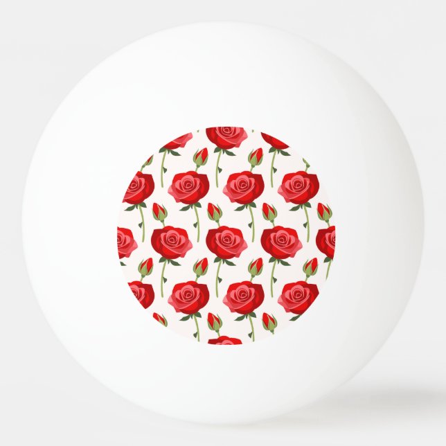 Timeless Rose Ping Pong Ball (Front)