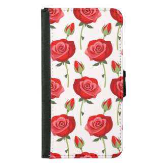 Timeless Rose Samsung Galaxy S5 Wallet Case