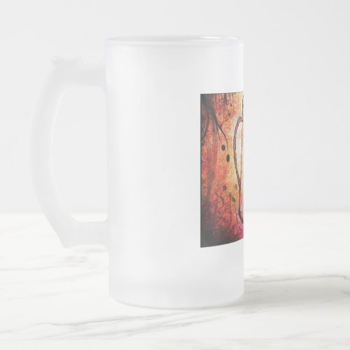 Timeless Sips Vintage Thin Jug Frosted Glass Frosted Glass Beer Mug