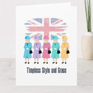 Timeless Style and Grace- RIP Queen Elizabeth II Card