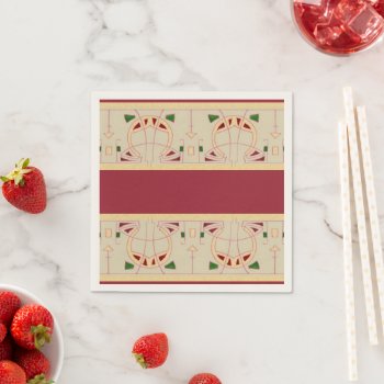Timeless Sucessionist Graphic Desgin Napkins by thetimelesstable at Zazzle