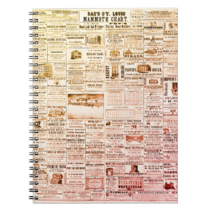 Timeless Tales: St. Louis Mammoth Chart Notebook