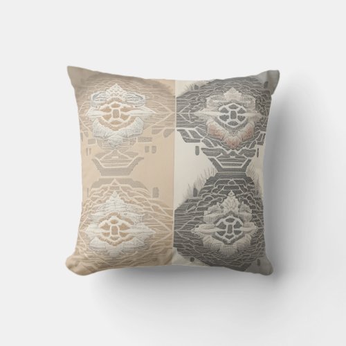Timeless Tapestry Woven Serenity Throw Pillow