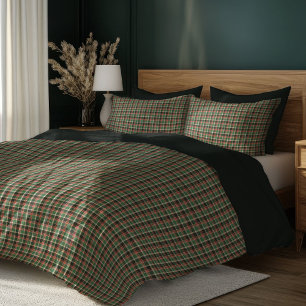 Timeless Tartan Duvet for Holiday Bedrooms Cover