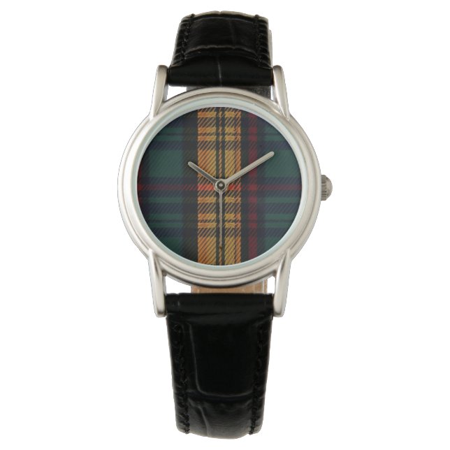 Timeless Tartan Pattern  Watch (Front)