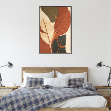 Timeless Texture | Modigliani Leaf Art
