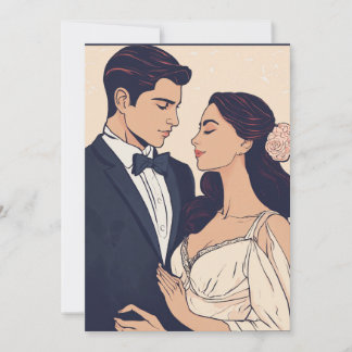 Timeless Treasures: Signature Wedding Invitation