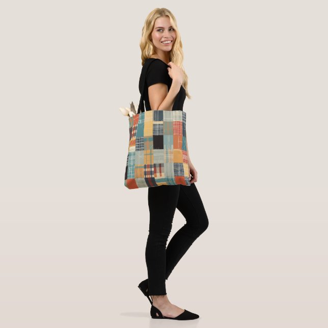 Timeless Tweed Tote Bag (On Model)