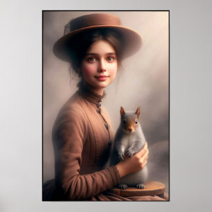 Timeless Victorian Era Elegance Wall Poster