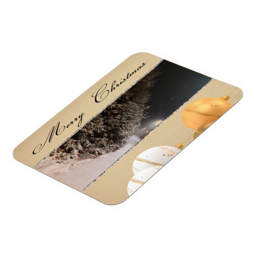 Timeless Vintage Christmas Wishes Magnet