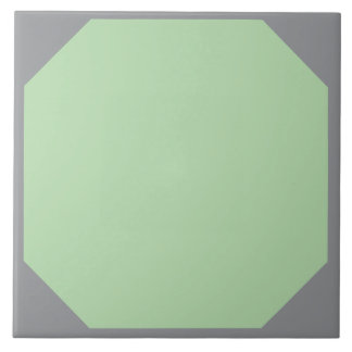 Timeless Vintage Green Octagon Tile