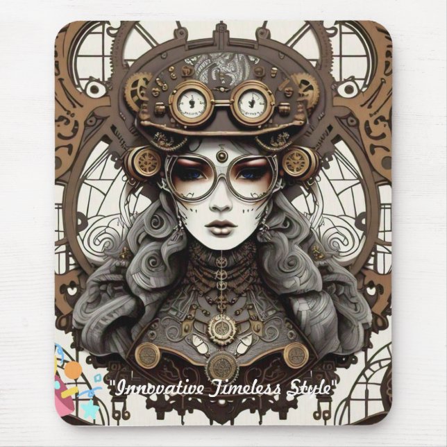 "Timeless Whispers" Mouse Pad (Front)