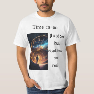 Timeless Wisdom: Inspirational Time Quote T-Shirt