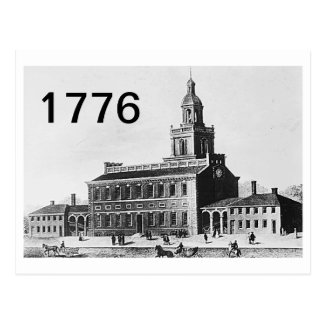 Timeline 1776 postcard