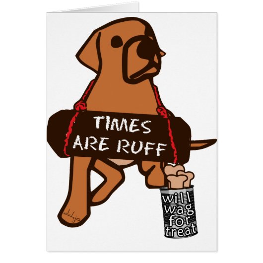 Times Are Ruff Cards (Front)