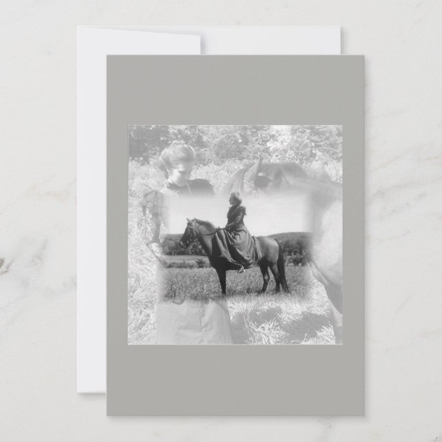 Times From Long Ago Thank You Card (Front)