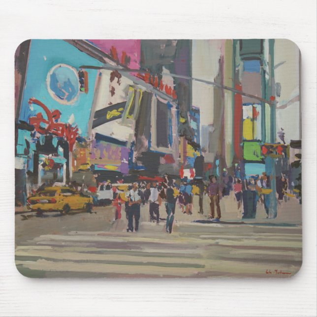 Times Square 2012 Mouse Pad (Front)