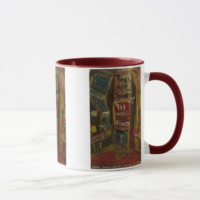 times square 9-11  mug (Right)