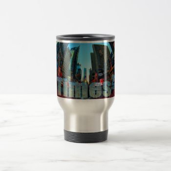 Times Square Broadway New York City  New York Travel Mug by Classicville at Zazzle